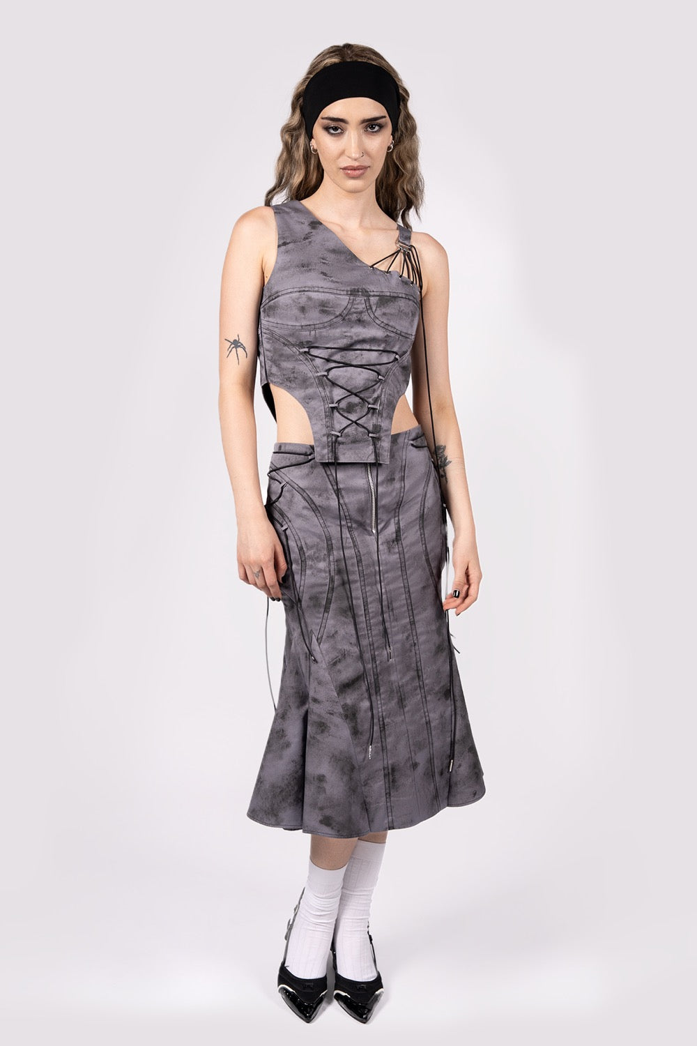 LACED TRUMPET SKIRT – TONA SWOBODA