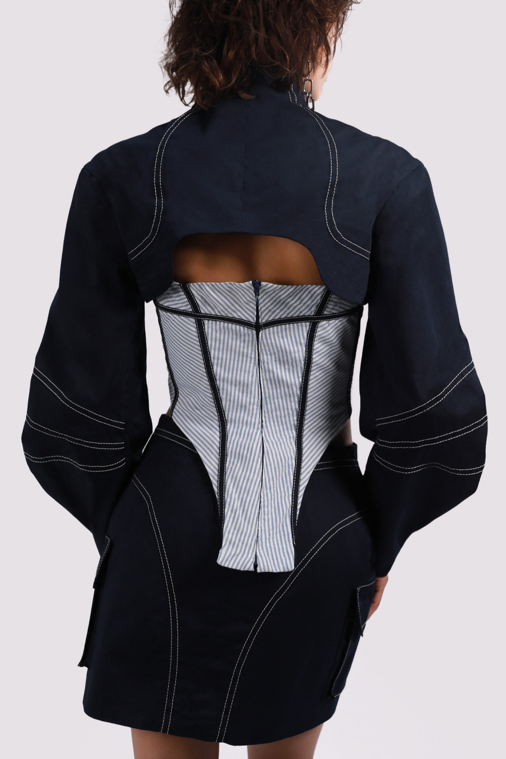 CROPPED CURVE JACKET