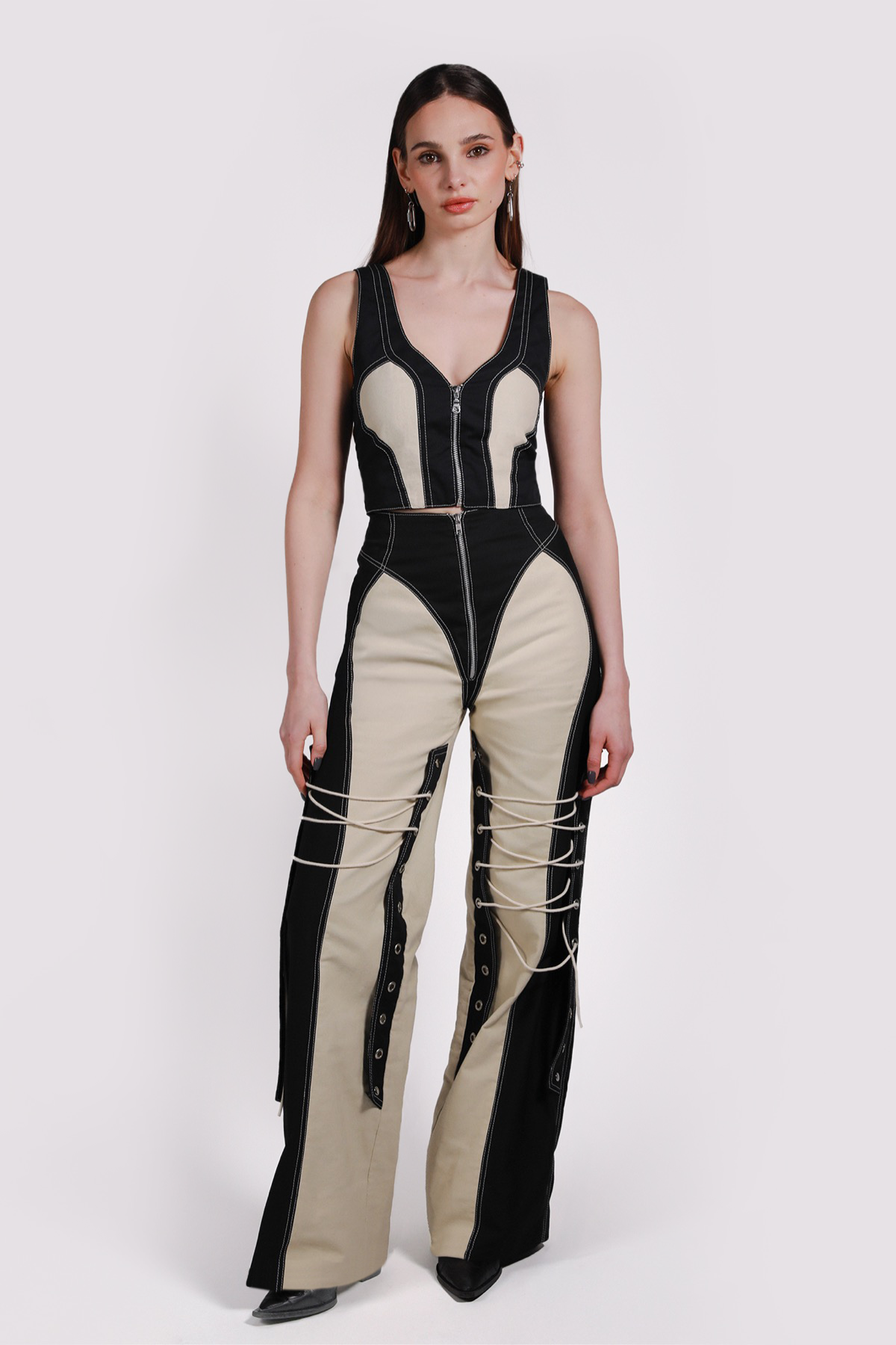 SEAM CORSET PANTS
