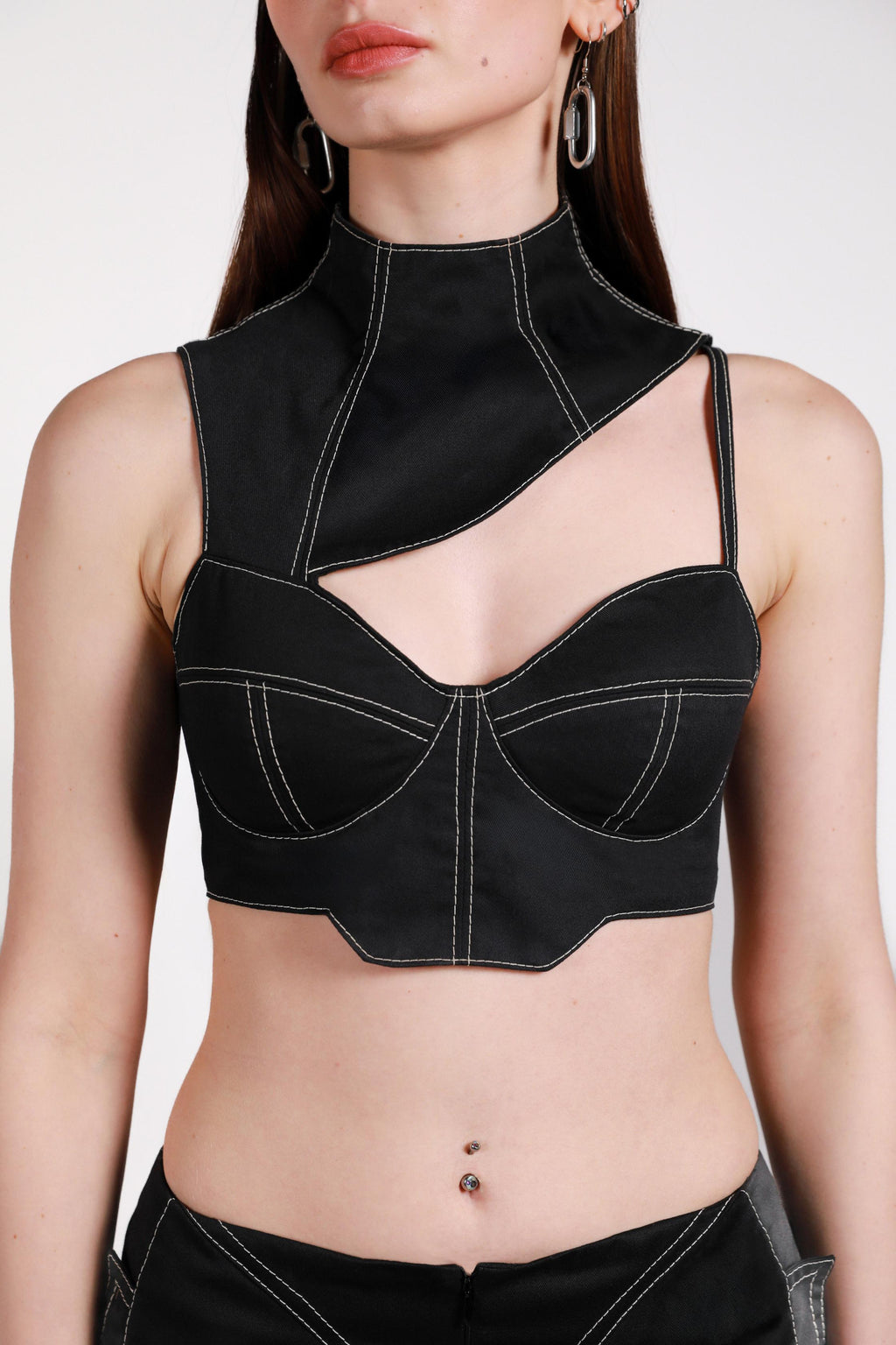 STEEN HALF CLEAVAGE TOP