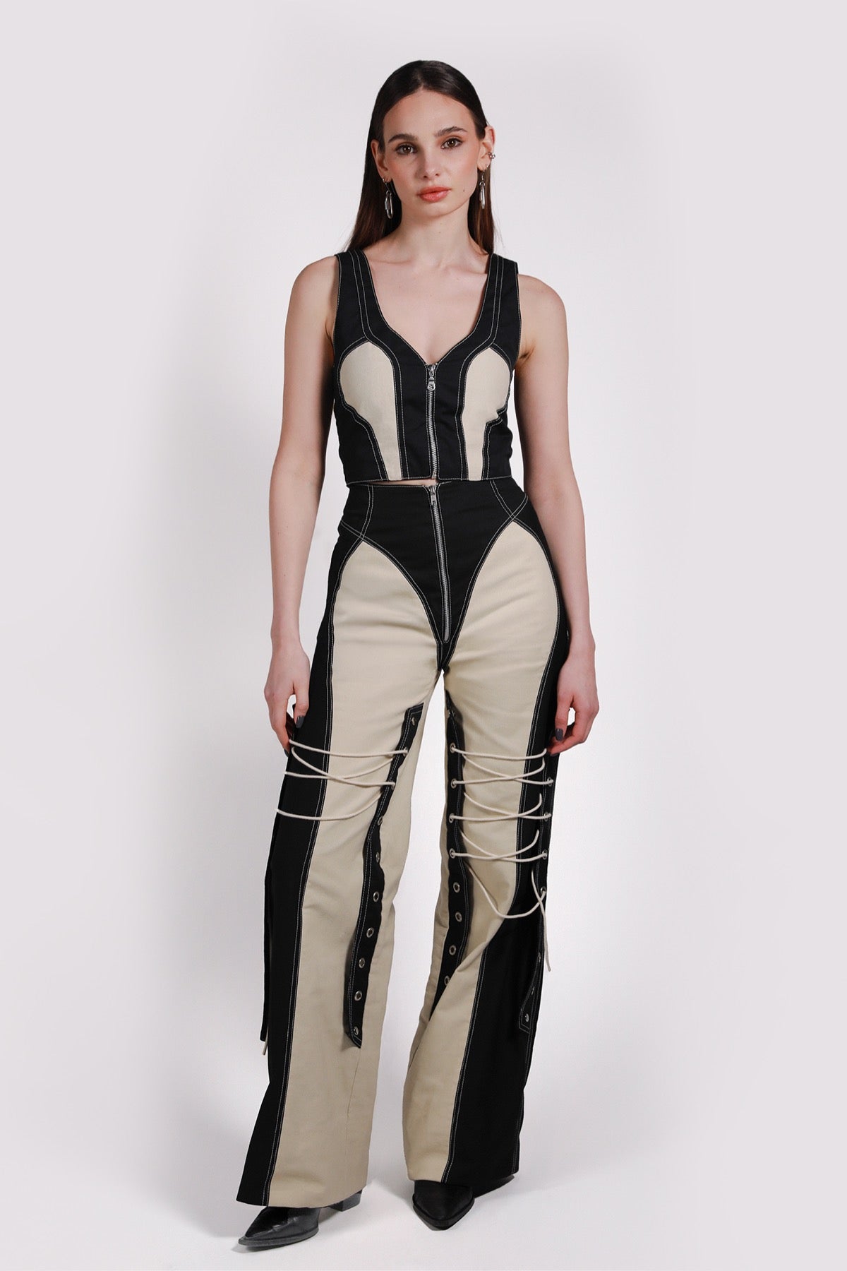 SEAM CORSET PANTS