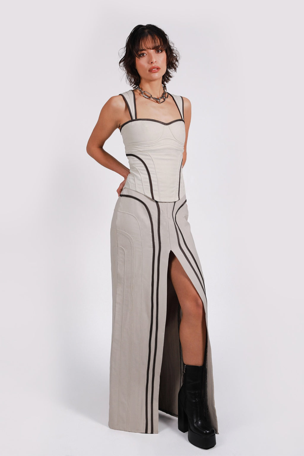 CORDED FORM TOP